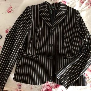 Pinstripe LAUREN Ralph Lauren Blazer! Size 10